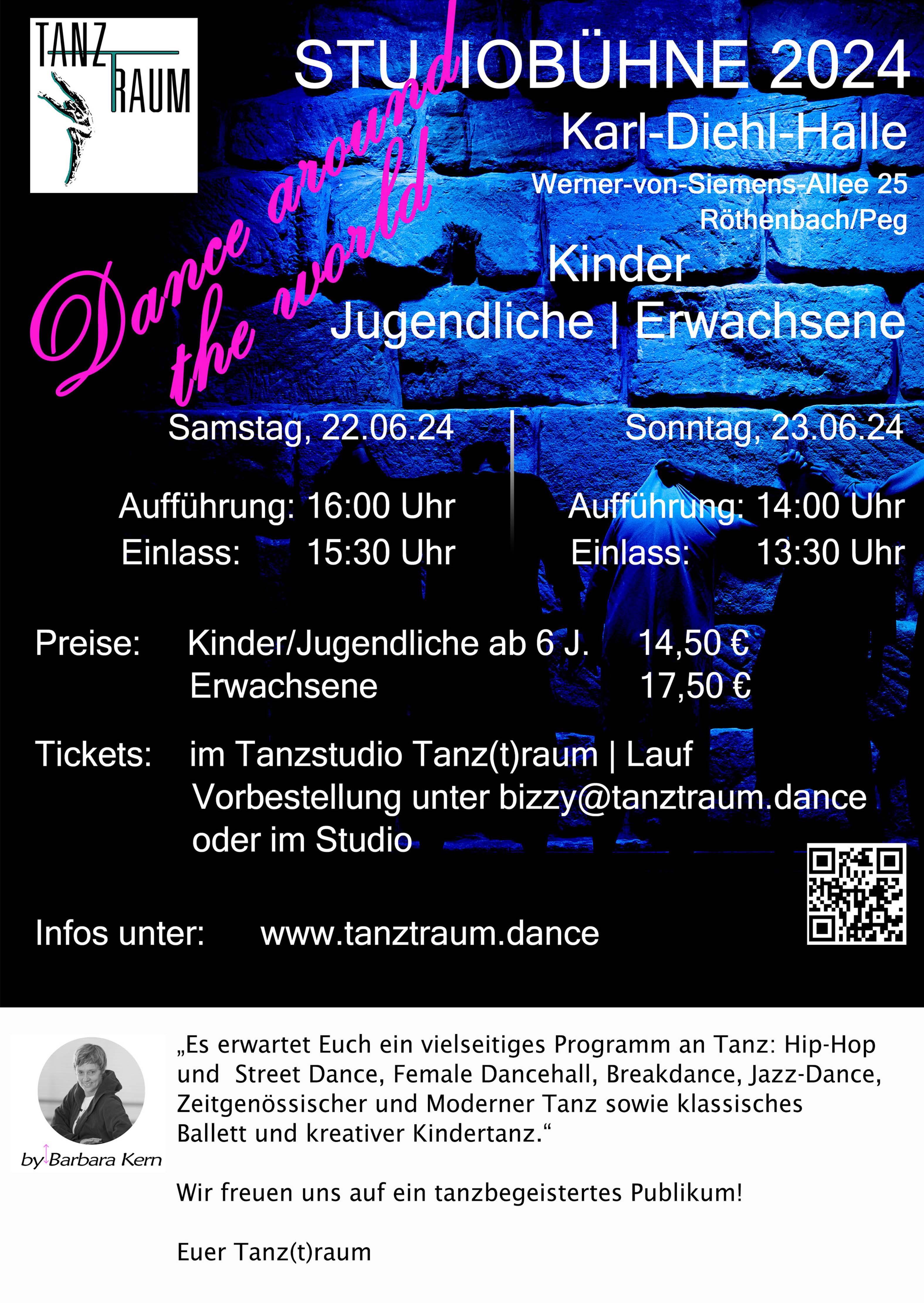 Flyer Studiobühne (2